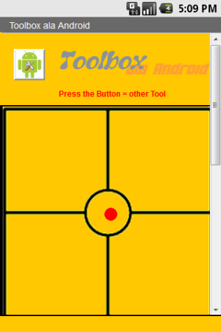 AndroidApp: Toolbox ala Android - Wasserwaage
