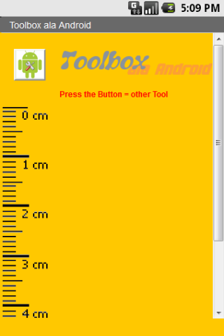 AndroidApp: Toolbox ala Android - Linieal